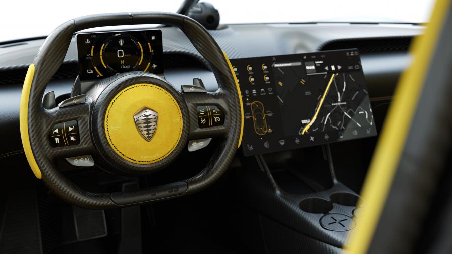 Панель приборов Koenigsegg Gemera 2020 года  (фото 19 из 46)